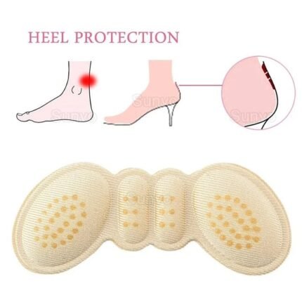 Protection adhésive pour talon de chaussure